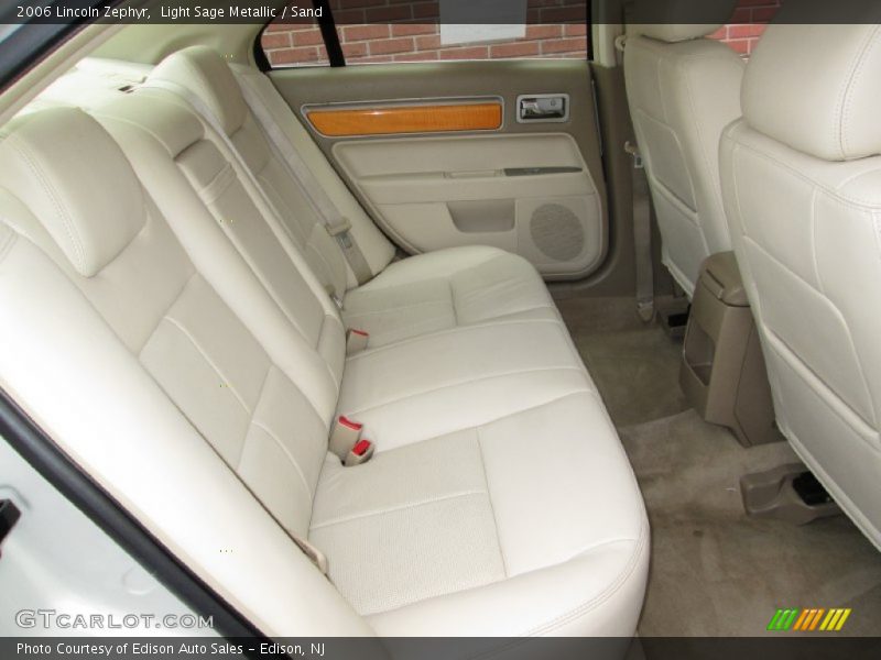 Rear Seat of 2006 Zephyr 