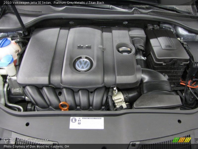 Platinum Grey Metallic / Titan Black 2010 Volkswagen Jetta SE Sedan