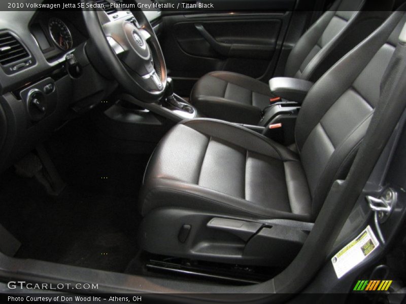 Platinum Grey Metallic / Titan Black 2010 Volkswagen Jetta SE Sedan