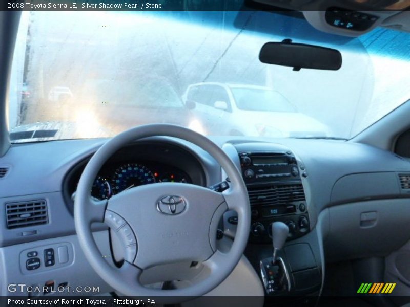 Silver Shadow Pearl / Stone 2008 Toyota Sienna LE
