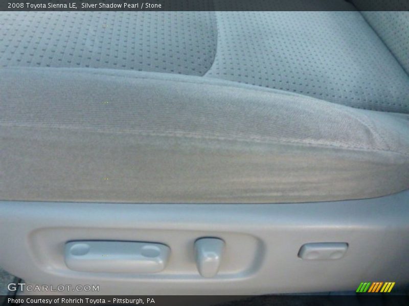 Silver Shadow Pearl / Stone 2008 Toyota Sienna LE