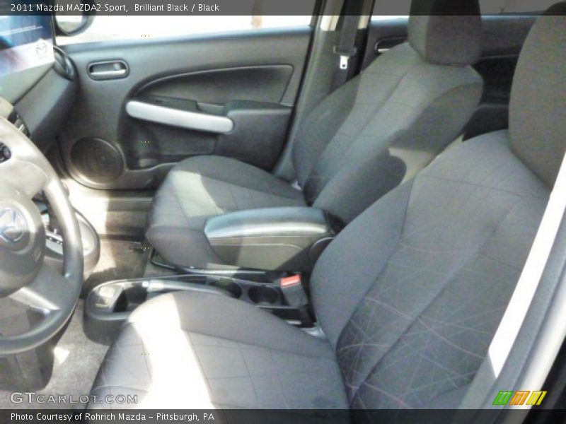 Brilliant Black / Black 2011 Mazda MAZDA2 Sport