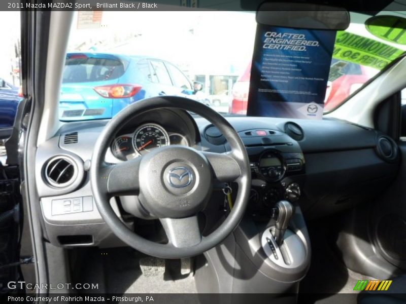 Brilliant Black / Black 2011 Mazda MAZDA2 Sport