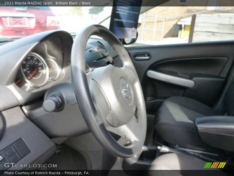 Brilliant Black / Black 2011 Mazda MAZDA2 Sport