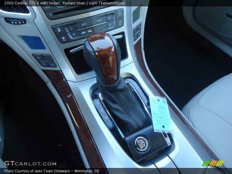 Radiant Silver / Light Titanium/Ebony 2009 Cadillac CTS 4 AWD Sedan