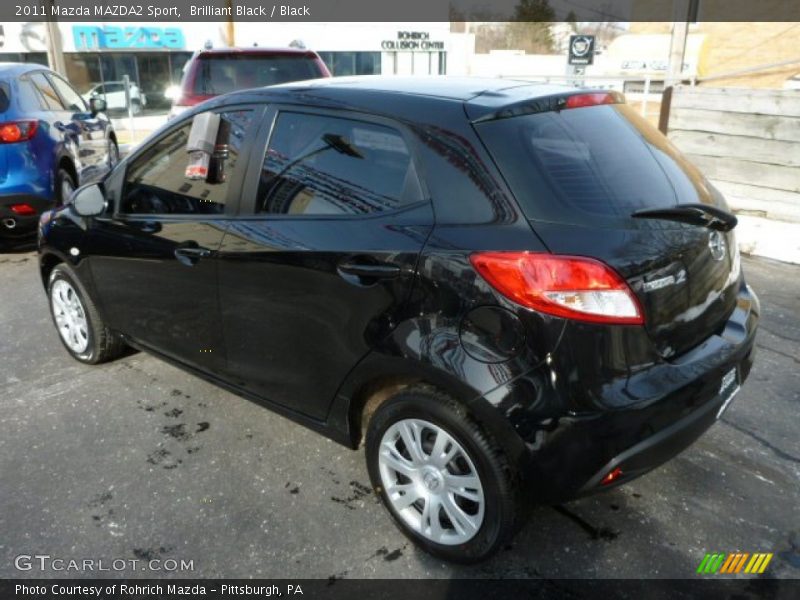 Brilliant Black / Black 2011 Mazda MAZDA2 Sport