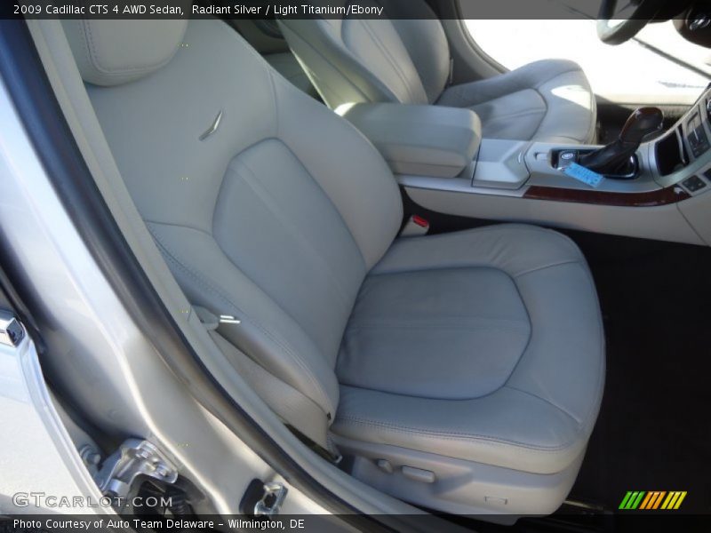 Radiant Silver / Light Titanium/Ebony 2009 Cadillac CTS 4 AWD Sedan