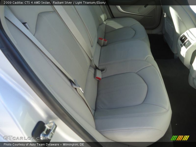 Radiant Silver / Light Titanium/Ebony 2009 Cadillac CTS 4 AWD Sedan