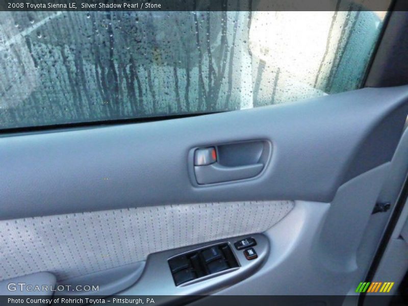 Silver Shadow Pearl / Stone 2008 Toyota Sienna LE