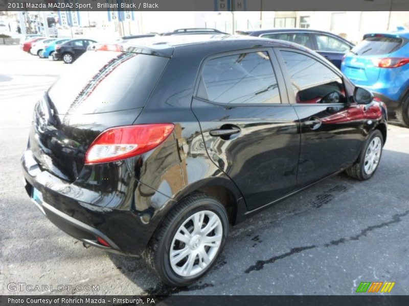 Brilliant Black / Black 2011 Mazda MAZDA2 Sport