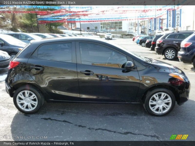 Brilliant Black / Black 2011 Mazda MAZDA2 Sport