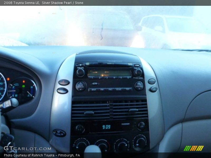 Silver Shadow Pearl / Stone 2008 Toyota Sienna LE