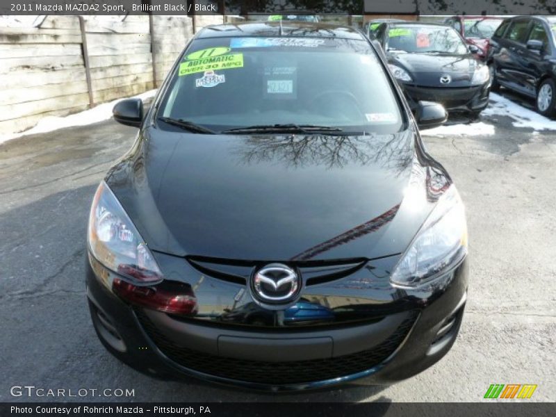 Brilliant Black / Black 2011 Mazda MAZDA2 Sport
