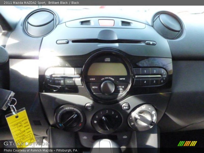 Brilliant Black / Black 2011 Mazda MAZDA2 Sport