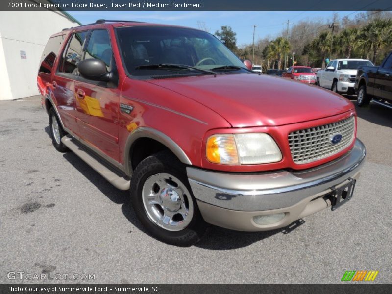 Laser Red / Medium Parchment 2001 Ford Expedition Eddie Bauer