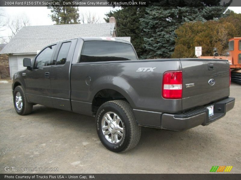 Dark Shadow Grey Metallic / Medium/Dark Flint 2004 Ford F150 STX SuperCab