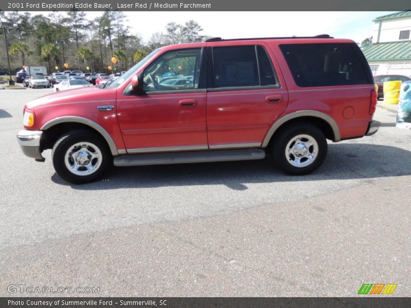 Laser Red / Medium Parchment 2001 Ford Expedition Eddie Bauer