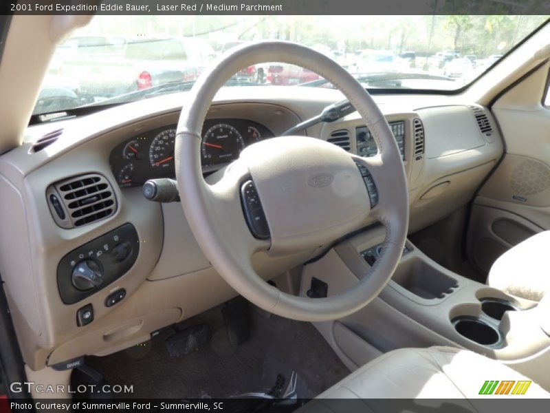 Laser Red / Medium Parchment 2001 Ford Expedition Eddie Bauer