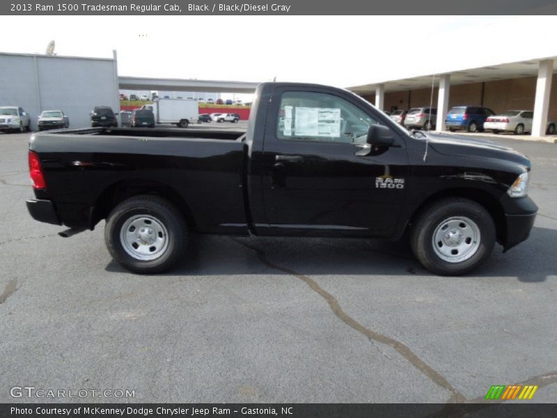  2013 1500 Tradesman Regular Cab Black