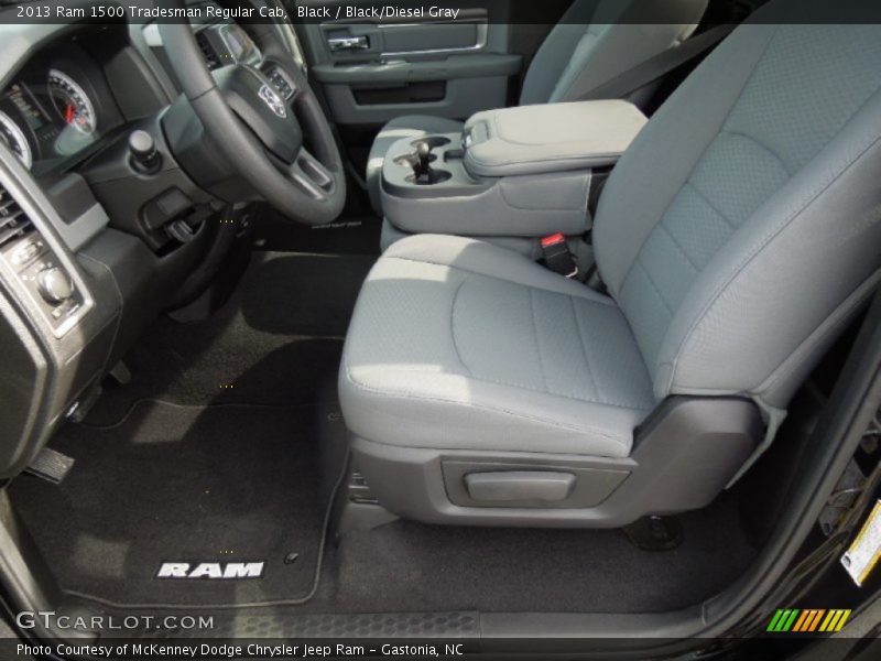 Front Seat of 2013 1500 Tradesman Regular Cab