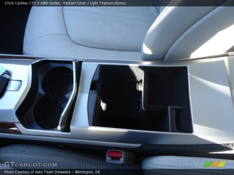 Radiant Silver / Light Titanium/Ebony 2009 Cadillac CTS 4 AWD Sedan