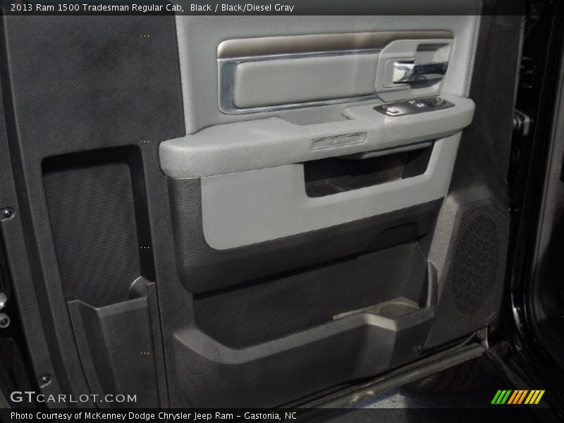 Black / Black/Diesel Gray 2013 Ram 1500 Tradesman Regular Cab