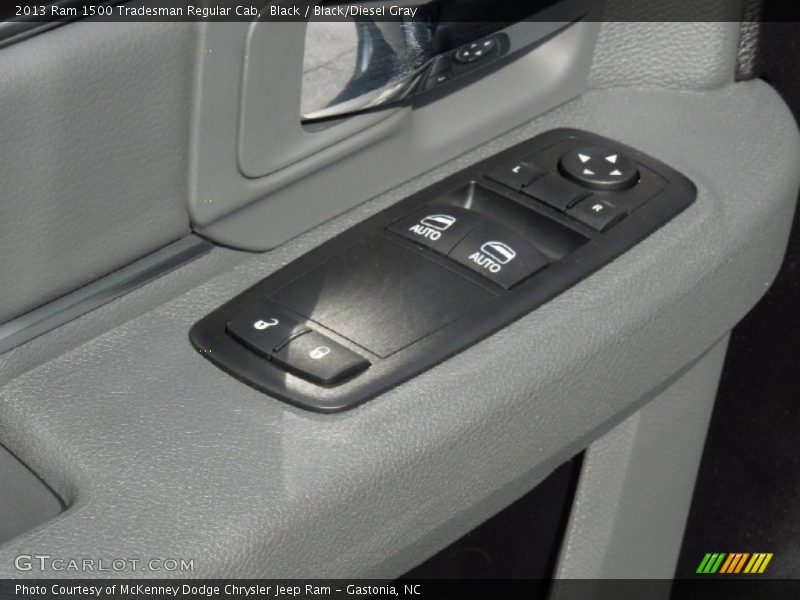 Black / Black/Diesel Gray 2013 Ram 1500 Tradesman Regular Cab
