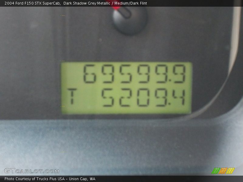 Dark Shadow Grey Metallic / Medium/Dark Flint 2004 Ford F150 STX SuperCab