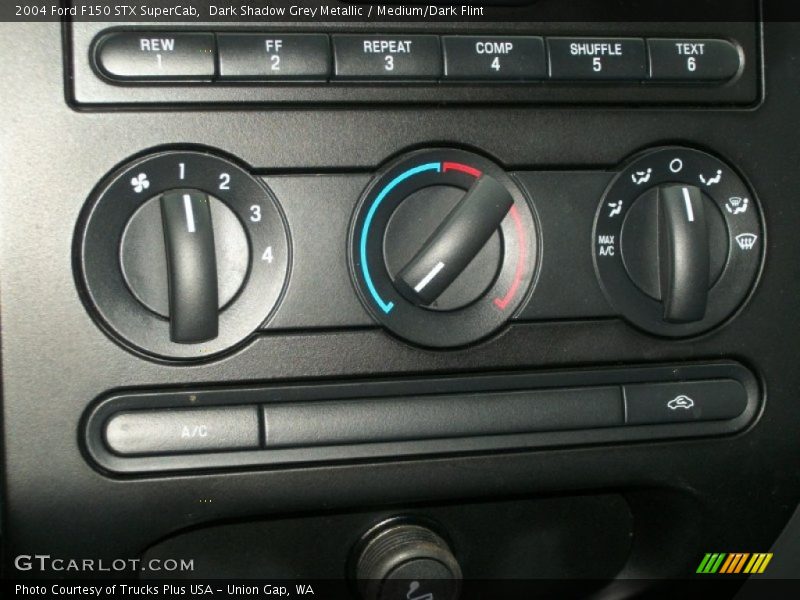 Controls of 2004 F150 STX SuperCab