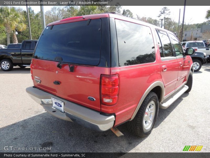 Laser Red / Medium Parchment 2001 Ford Expedition Eddie Bauer