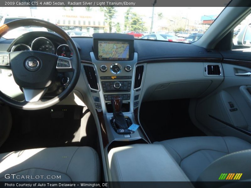 Radiant Silver / Light Titanium/Ebony 2009 Cadillac CTS 4 AWD Sedan