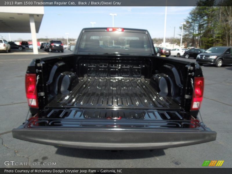 Black / Black/Diesel Gray 2013 Ram 1500 Tradesman Regular Cab