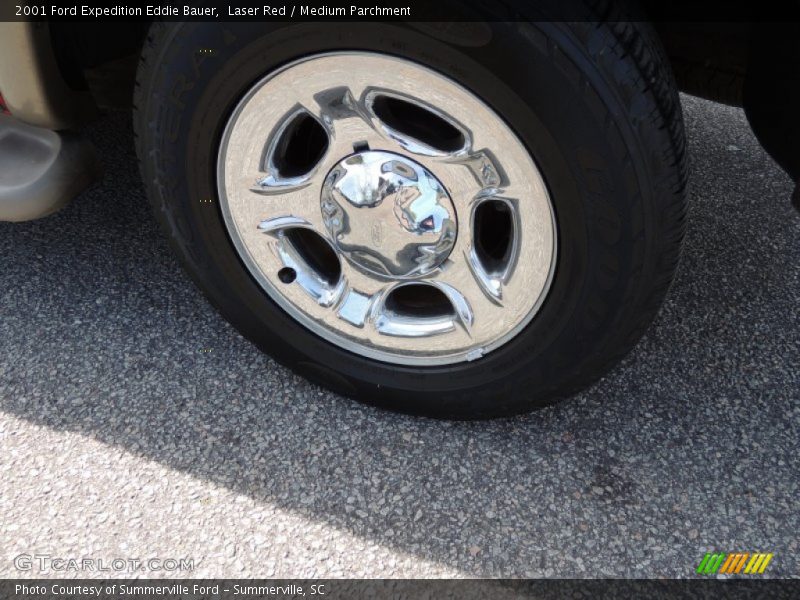Laser Red / Medium Parchment 2001 Ford Expedition Eddie Bauer