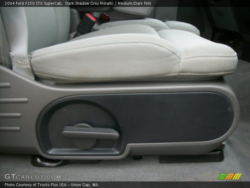 Dark Shadow Grey Metallic / Medium/Dark Flint 2004 Ford F150 STX SuperCab