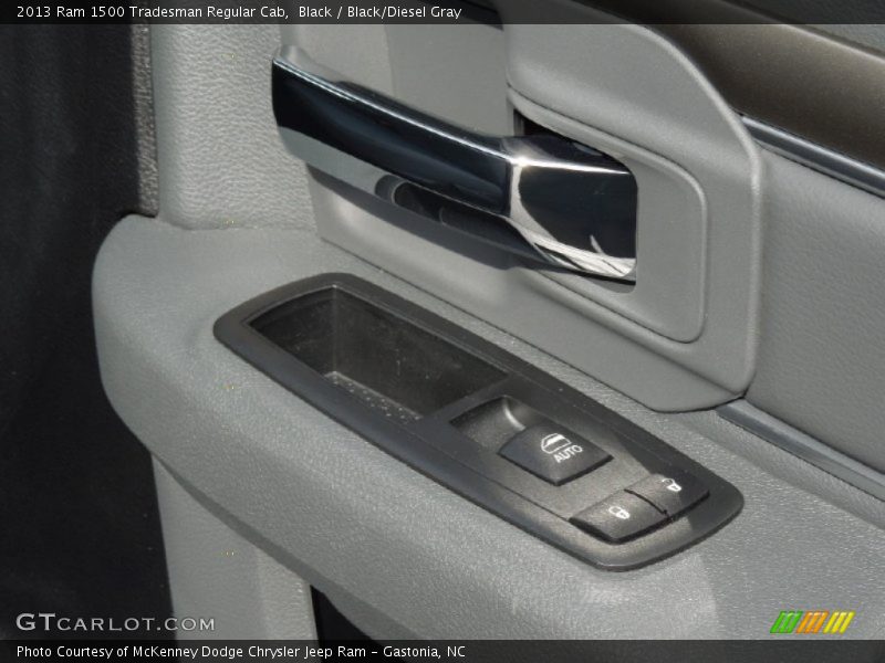 Black / Black/Diesel Gray 2013 Ram 1500 Tradesman Regular Cab