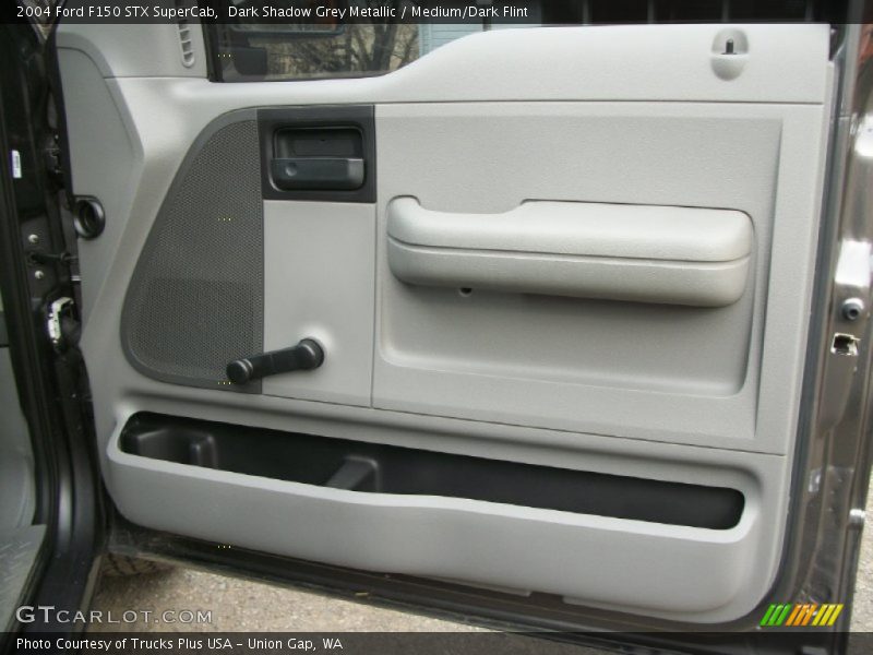 Dark Shadow Grey Metallic / Medium/Dark Flint 2004 Ford F150 STX SuperCab