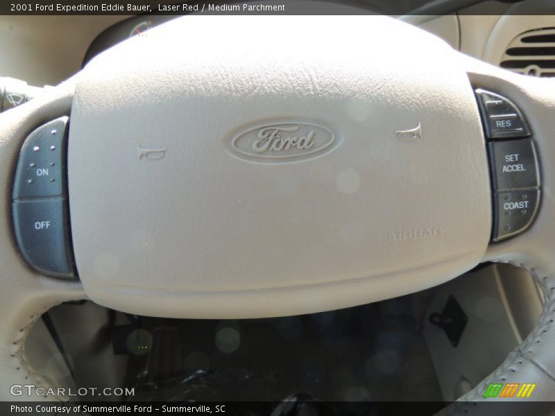 Laser Red / Medium Parchment 2001 Ford Expedition Eddie Bauer