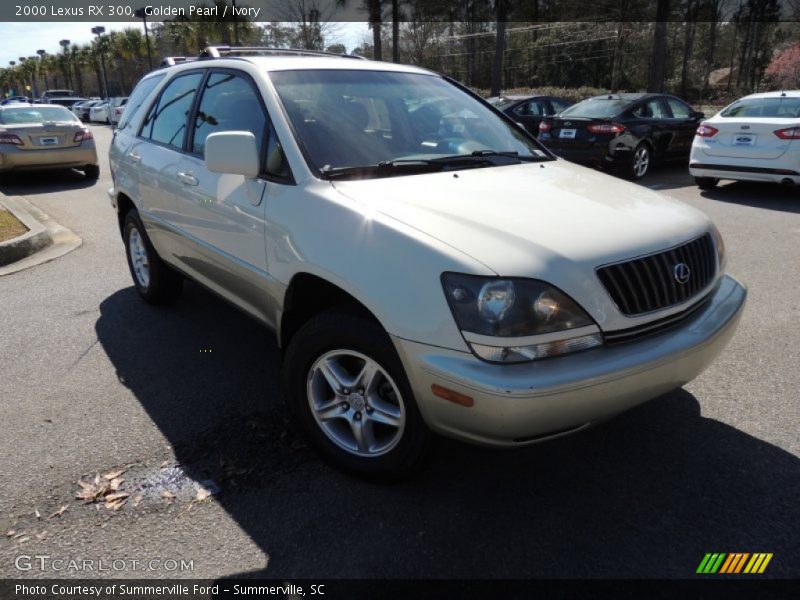 Golden Pearl / Ivory 2000 Lexus RX 300