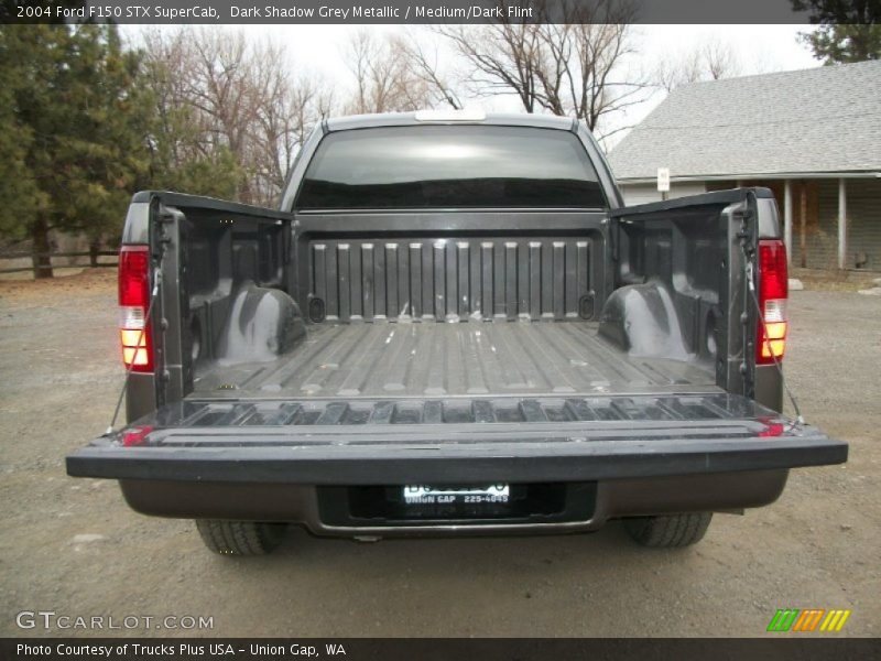 Dark Shadow Grey Metallic / Medium/Dark Flint 2004 Ford F150 STX SuperCab