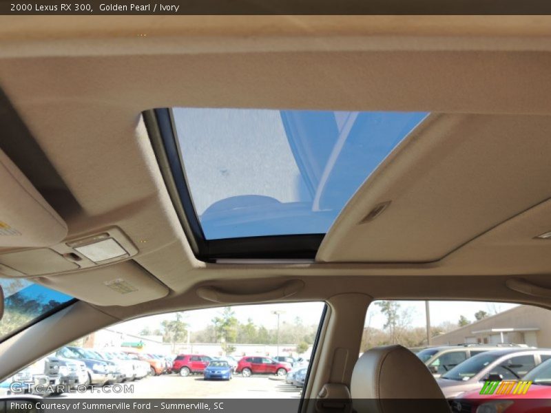 Golden Pearl / Ivory 2000 Lexus RX 300