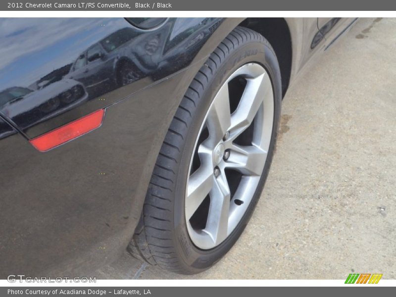 Black / Black 2012 Chevrolet Camaro LT/RS Convertible