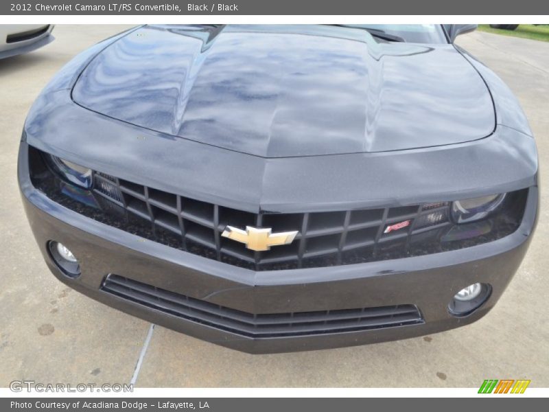 Black / Black 2012 Chevrolet Camaro LT/RS Convertible