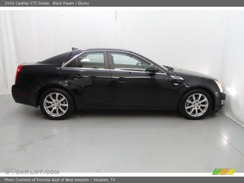Black Raven / Ebony 2009 Cadillac CTS Sedan