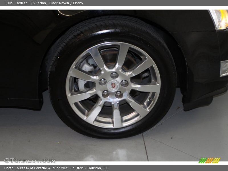 Black Raven / Ebony 2009 Cadillac CTS Sedan