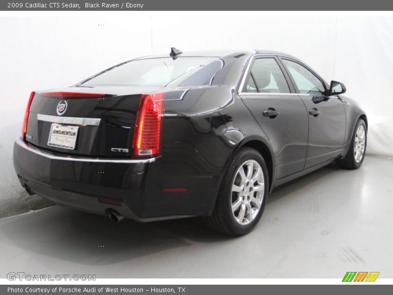 Black Raven / Ebony 2009 Cadillac CTS Sedan