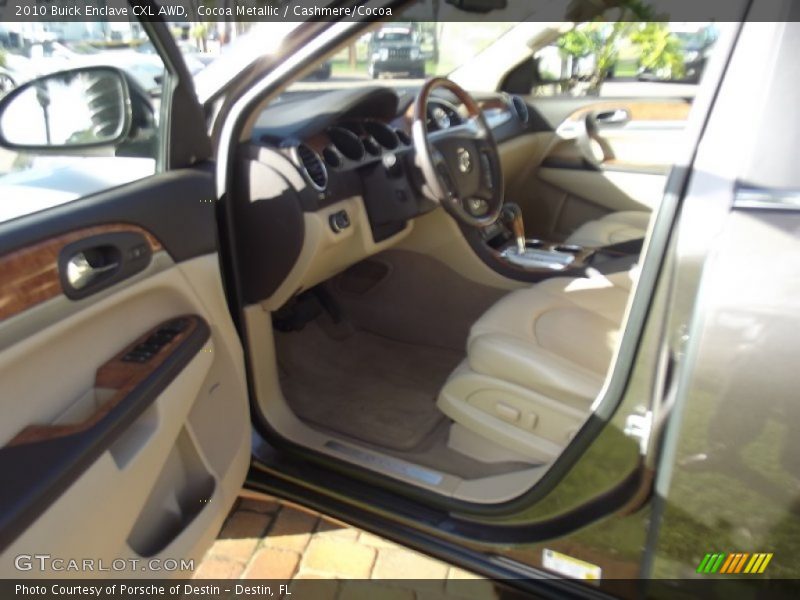 Cocoa Metallic / Cashmere/Cocoa 2010 Buick Enclave CXL AWD