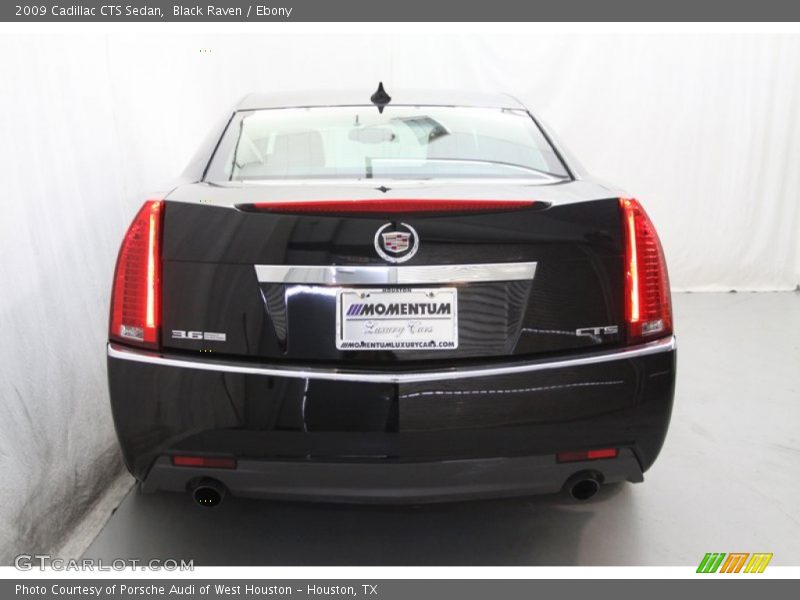 Black Raven / Ebony 2009 Cadillac CTS Sedan