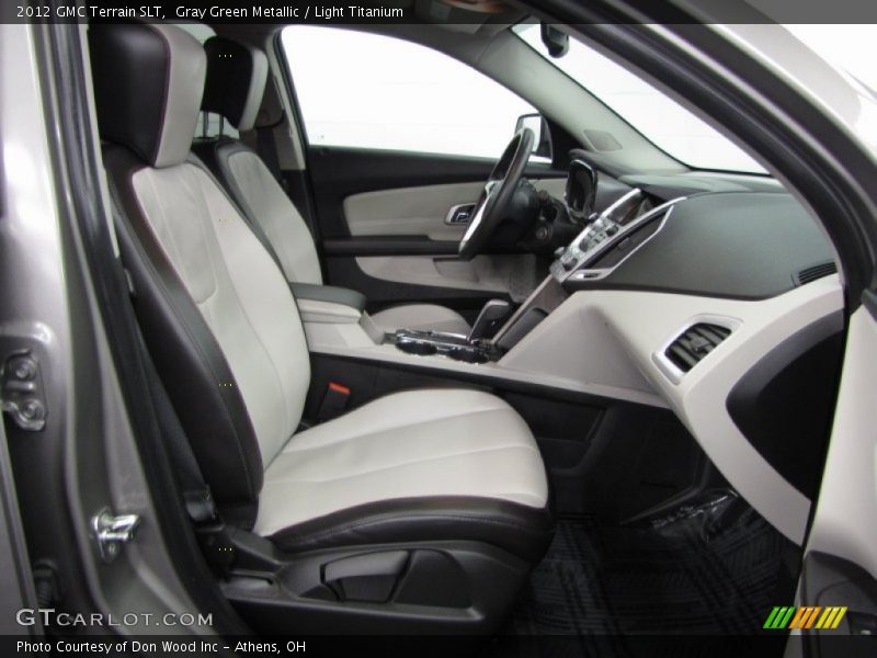 Gray Green Metallic / Light Titanium 2012 GMC Terrain SLT