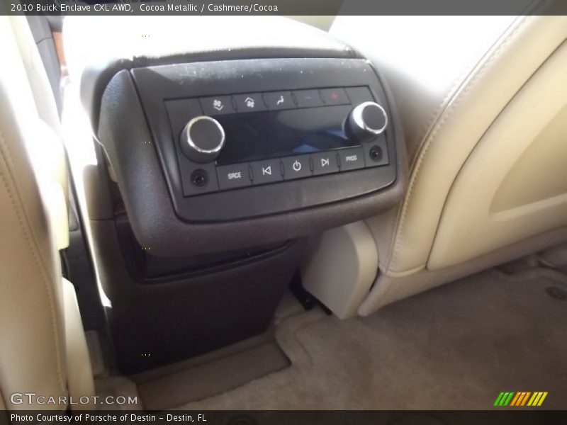 Controls of 2010 Enclave CXL AWD