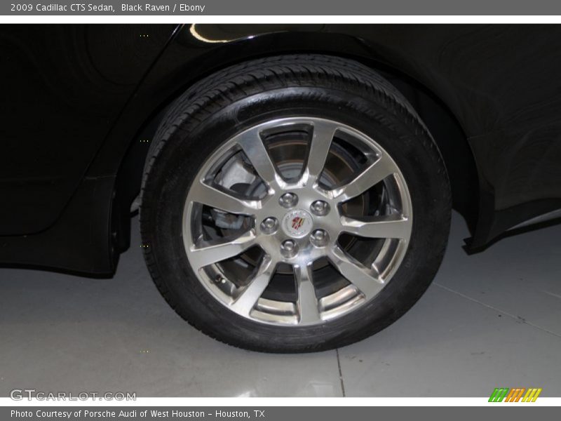 Black Raven / Ebony 2009 Cadillac CTS Sedan
